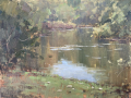 frossard,concho river on the xqz, oil, 6x8, 700