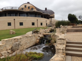 MUSEUM OUTback with flowing creek